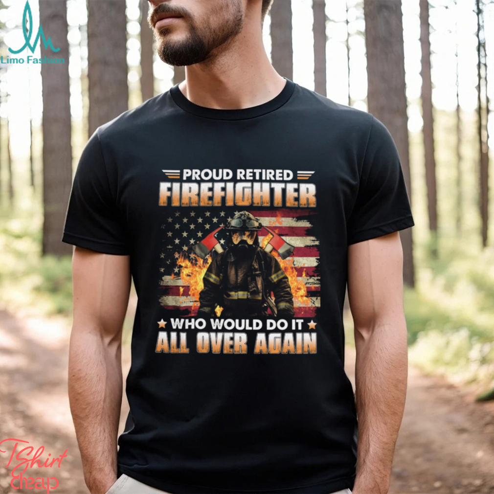 retired firefighter shirt