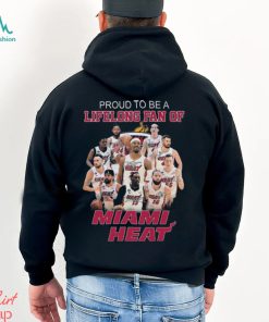 Proud To Be A Lifelong Fan Of Miami Heat Signatures shirt