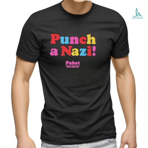 Punch A Nazi Pabst Shirt