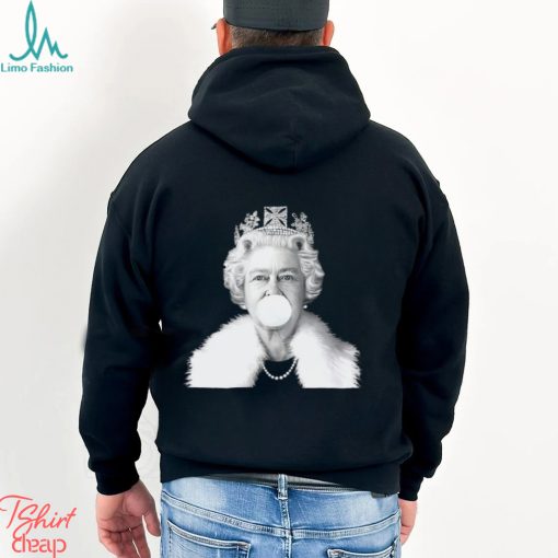 Queen RIP Queen Elizabeth II Bubble Gum Funny Royal Family UK Flag Kids T Shirt