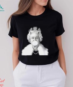 Queen RIP Queen Elizabeth II Bubble Gum Funny Royal Family UK Flag Kids T Shirt