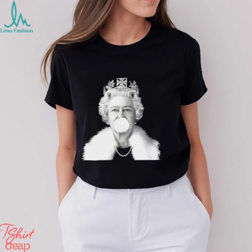Queen RIP Queen Elizabeth II Bubble Gum Funny Royal Family UK Flag Kids T Shirt