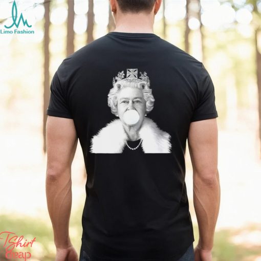 Queen RIP Queen Elizabeth II Bubble Gum Funny Royal Family UK Flag Kids T Shirt