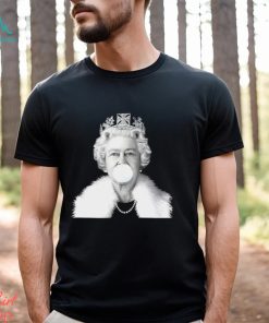 Queen RIP Queen Elizabeth II Bubble Gum Funny Royal Family UK Flag Kids T Shirt