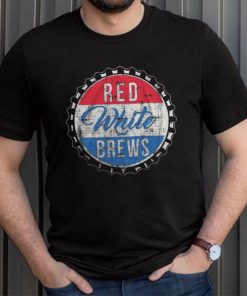 RED WHITE AND BREWS MEN'S TSHIRT