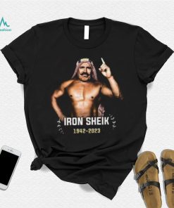 RIP Legend WWE Hall Of Famer The Iron Sheik 1942 2023 Thank You For The Memories Vintage T Shirt