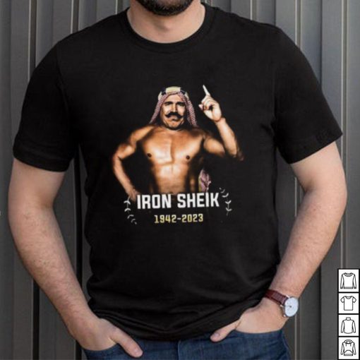 RIP Legend WWE Hall Of Famer The Iron Sheik 1942 2023 Thank You For The Memories Vintage T Shirt