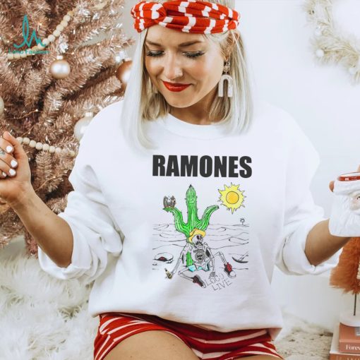 Ramones ‘Loco Live’ (White) T Shirt