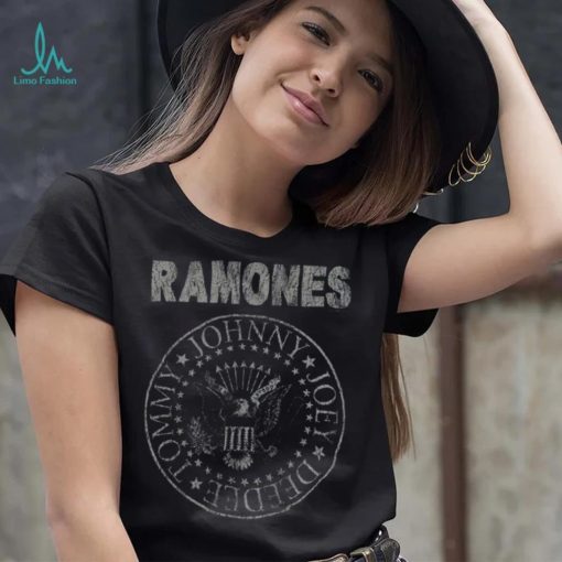 Ramones ‘Seal Hey Ho’ (Black) T Shirt