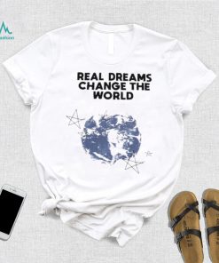 Read dreams change the world planet shirt