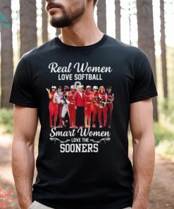 Real Women Love Softball Smart Women Love The Oklahoma Sooners Team shirt, hoodie, sweater, long sleeve and tank top Real Women Love Softball Smart Women Love The Oklahoma Sooners Team shirt