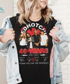 Red Hot Chili Peppers 40 Years Of 1983 2023 T Shirt