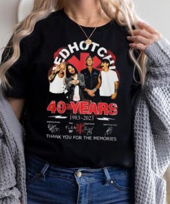 Red Hot Chili Peppers 40 Years Of 1983 2023 T Shirt