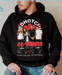 Red Hot Chili Peppers 40 Years Of 1983 2023 T Shirt