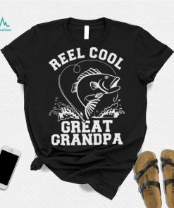 Reel cool great grandpa 2023 shirt