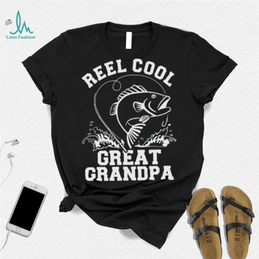 Reel cool great grandpa 2023 shirt