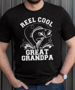 Reel cool great grandpa 2023 shirt