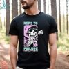 Official Qtcinderella Wearing Msf Misfits Gaming Split t shirt - Limotees