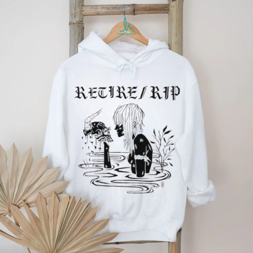 Retire Rip skull art shirt