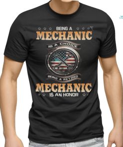 Retired Mechanic T Shirt