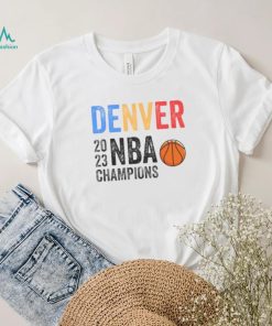 Retro Denver 2023 NBA Champions Tshirt, Vintage Nuggets Championship Shirt