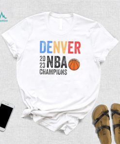 Retro Denver 2023 NBA Champions Tshirt, Vintage Nuggets Championship Shirt