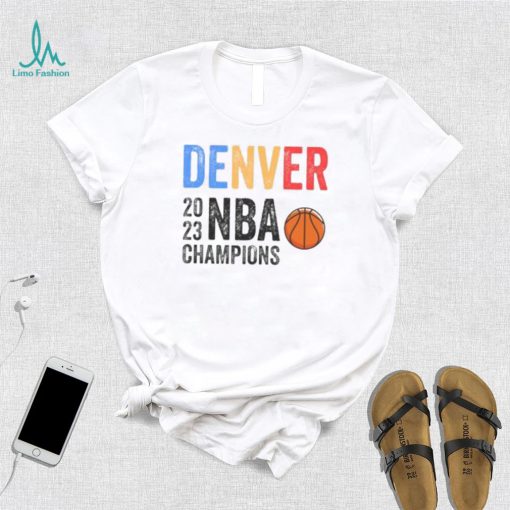 Retro Denver 2023 NBA Champions Tshirt, Vintage Nuggets Championship Shirt