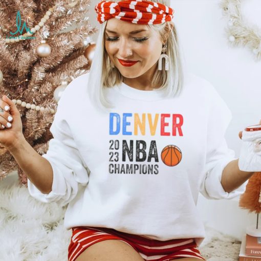 Retro Denver 2023 NBA Champions Tshirt, Vintage Nuggets Championship Shirt