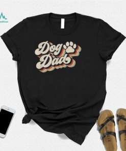 Retro Groovy Dog Dad Daddy Father’s Day Dogs Paw Puppy Lover Crewneck Sweatshirt