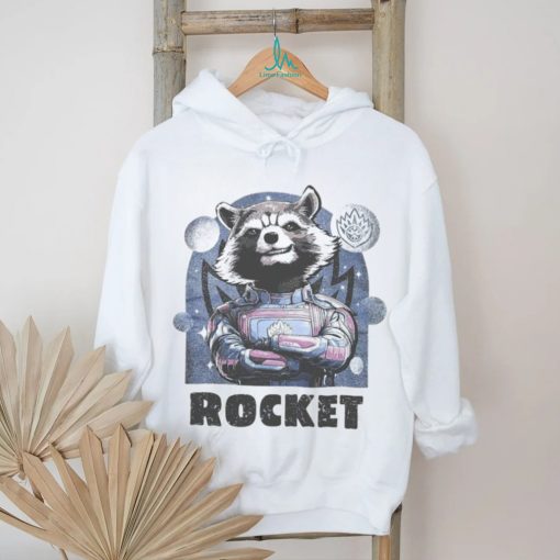 Retro Rocket Raccoon Shirt Guardians Of The Galaxy Vol 3 Avengers Friends Hoodie Classic