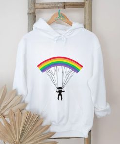 Ride the Rainbow LGBT logo shirt