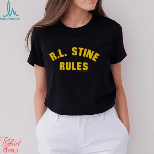 Rl Stine Rules Goosebumps Shirt