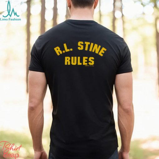 Rl Stine Rules Goosebumps Shirt