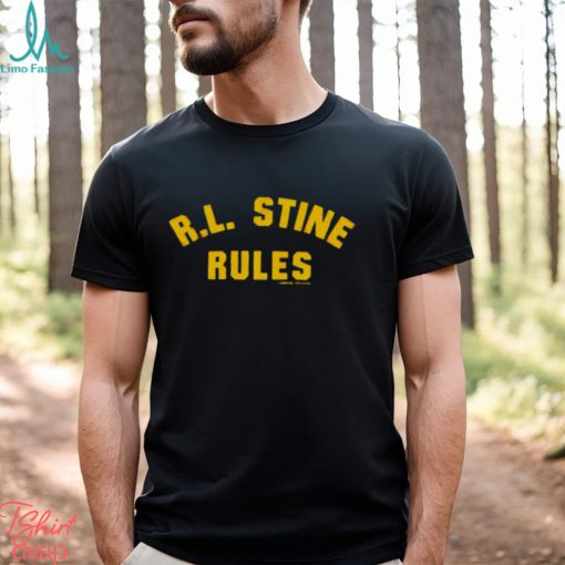 Rl Stine Rules Goosebumps Shirt