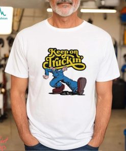 Robert Crumb Keep On Truckin shirt