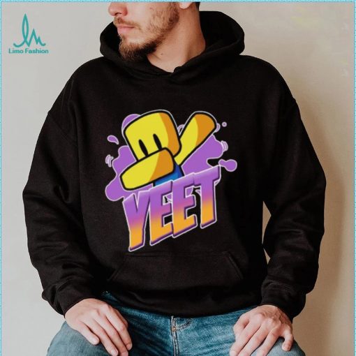 Roblox Yeet Dabbing Dab Hand Drawn Gaming Noob Gift For Gamers T Shirt