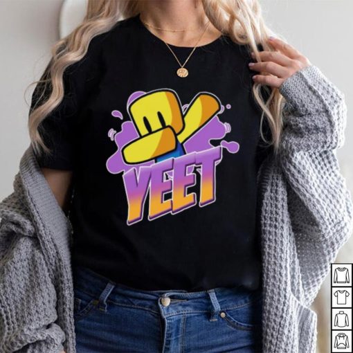 Roblox Yeet Dabbing Dab Hand Drawn Gaming Noob Gift For Gamers T Shirt