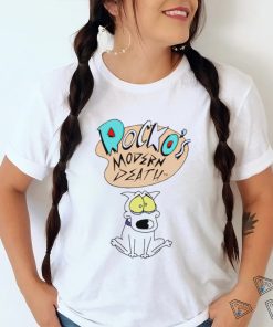 Rocko’s Modern Death dog shirt