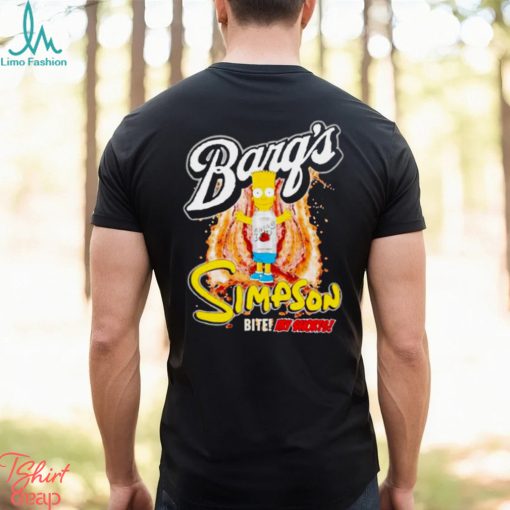 Root beer boy Barg’s Simpson bite my shorts shirt cc8035 0
