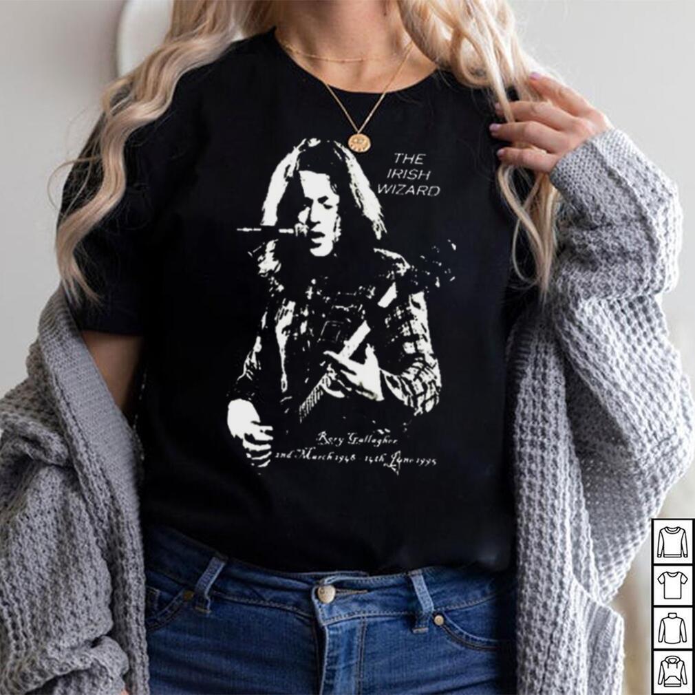 Rory Gallagher Round neck T Shirt Woman Limotees