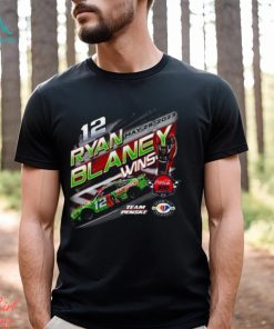 Ryan Blaney Checkered Flag Sports 2023 Coca cola 600 Race Winner Shirt