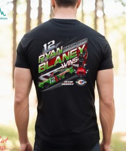 Ryan Blaney Checkered Flag Sports 2023 Coca cola 600 Race Winner Shirt