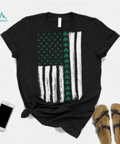 SHAMROCK AMERICAN FLAG MEN'S TSHIRT