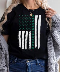 SHAMROCK AMERICAN FLAG MEN'S TSHIRT