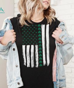 SHAMROCK AMERICAN FLAG MEN'S TSHIRT