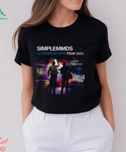 Sample Minds 40 Years Of Hits American Tour 2022 shirt