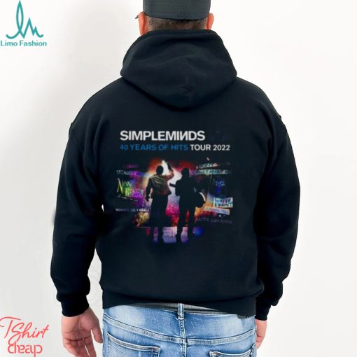 Sample Minds 40 Years Of Hits American Tour 2022 shirt