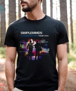 Sample Minds 40 Years Of Hits American Tour 2022 shirt