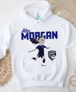 San Diego Wave FC Alex Morgan caricature art shirt