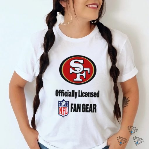 San Francisco 49ers Officially Licensed NFL Fan Gear logo shirt